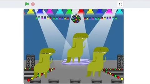 #scratch #animation| How to make a dinosaur dance animation in scratch| Learn With Shaista S|