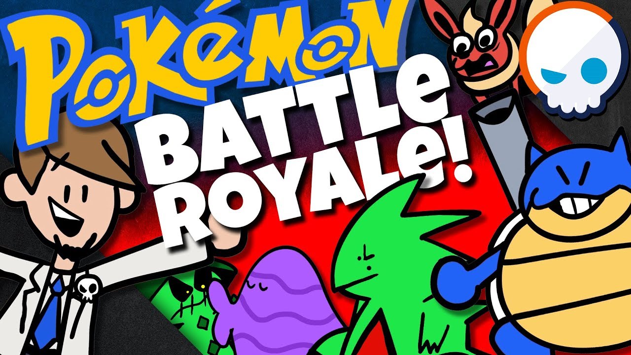 Mega Pokemon Battle Royale (Loud Sound Warning) ☄️ Collab With Lockstin  Gnoggin
