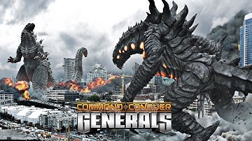 Godzilla vs China Infantry (MOD SYMBIOZ) C&C Generals Zero Hour