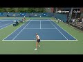 LIVE | Linda Noskova and Rebecca Sramkova | Practice Session | 2026 US Open