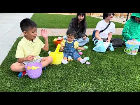 Czairene egg hunt