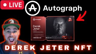 DEREK JETER NFT DROP ON AUTOGRAPH.IO