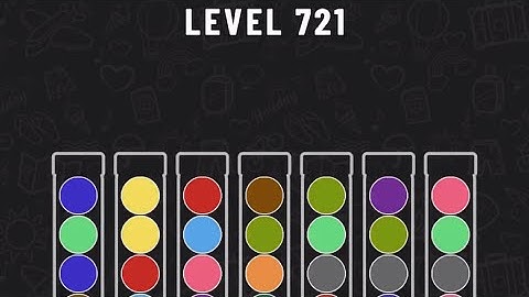 Ball Sort Puzzle Level 721 #ballsortpuzzle #ballsortpuzzlegameplay #puzzlegame #mobilegames