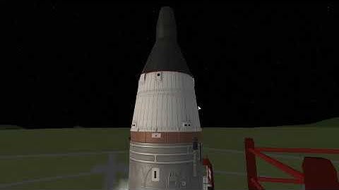 Gemini launch on a Titan II in KSP