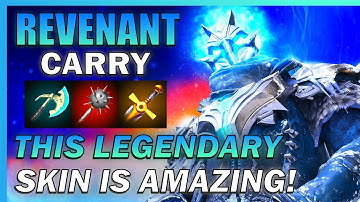 The FIRST EVER LEGENDARY SKIN in Predecessor is absolutely INCREDIBLE! - Revenant ADC Gameplay