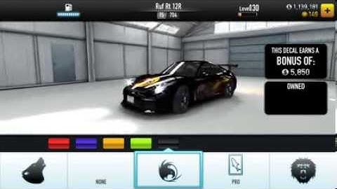 CSR Racing: Season 11 reward - RUF Rt 12R