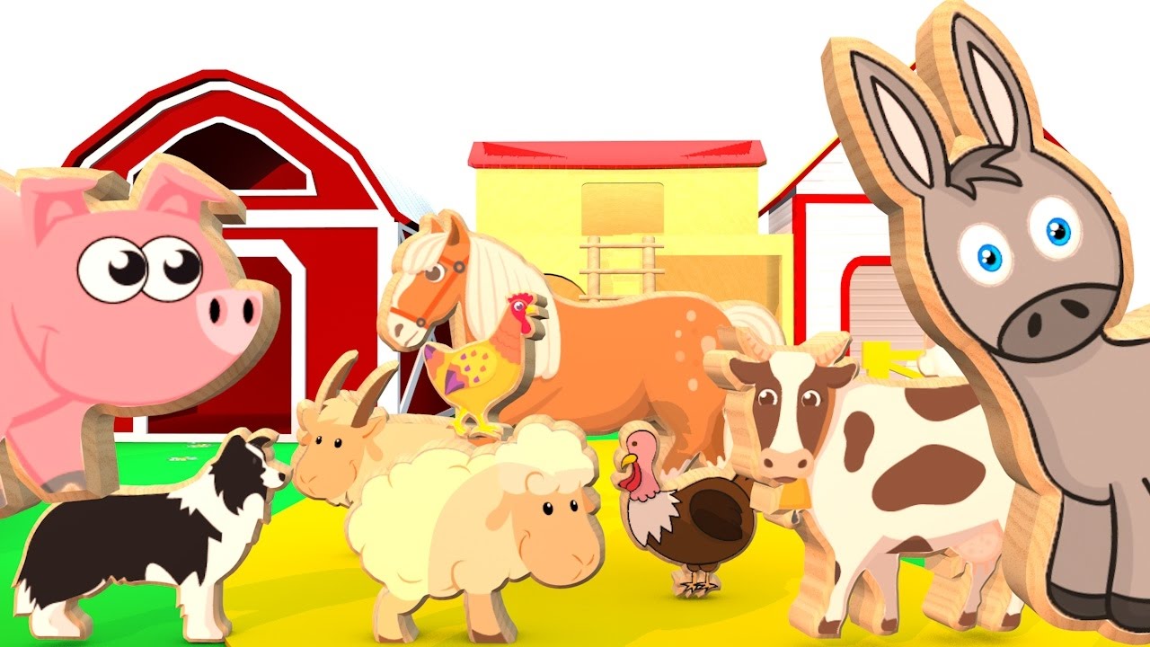 wooden animals for toddlers
