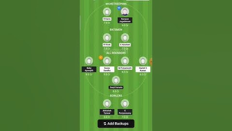 17th Match CSG vs SS #TNPL#pankaj team maker #Shorts#viral