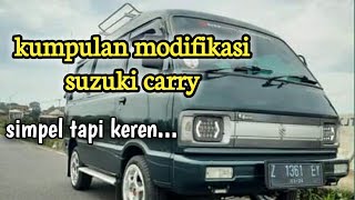 kumpulan foto modifikasi simpel mobil suzuki carry