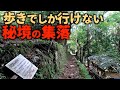 【廃村】【廃集落】【滋賀】歩きでしか行くことが出来ない山奥にあった集落。。霊仙山へ向かう登山道にあったこの集落で、どんな生活をしていたのだろうか... 滋賀 今畑集落