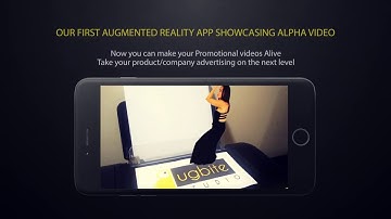 Augmented Reality App Showcasing Alpha video.