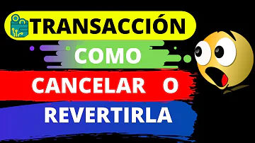 ¿Cómo cancelar transferencia pendiente?