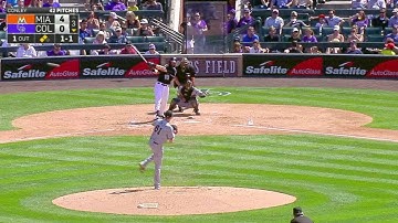 MIA@COL: Blackmon plates Adames with RBI single