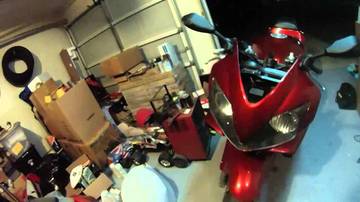 New paint on my new Honda f4i