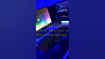 3 câu lệnh các bạn nên biết khi sử dụng máy tính #laptoptips #pctips #nguyenthupc