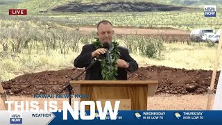 Governor Green holds news conference to discuss latest efforts to house Maui wildfire survivors