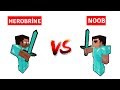 NOOB VS HEROBRİNE #Final - Savaş Başladı (Minecraft)