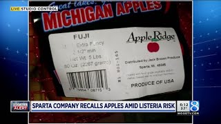 Sparta company recalls apples amid listeria risk