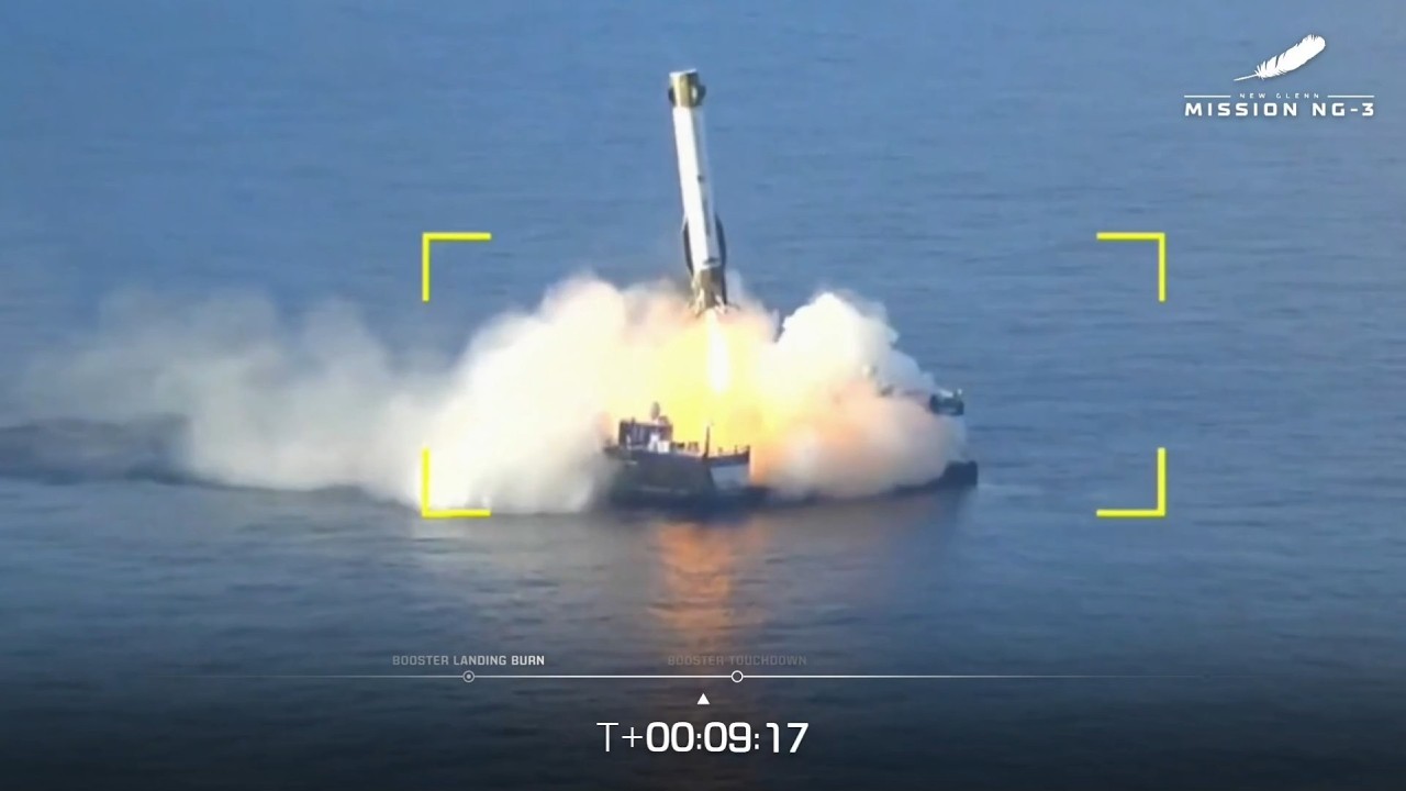 Blue Origin's New Glenn Launch | NG-3 | Successful Reuse launch and ...