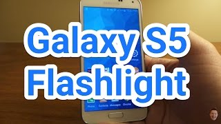 Galaxy S5 Flashlight Widget screenshot 5