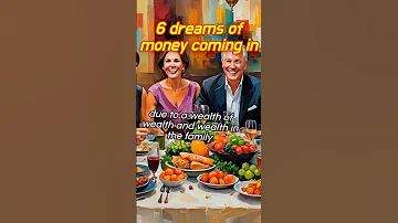 6 Dreams Of Money Coming In 7 Dreammeaning Dreaminterpretation Money 