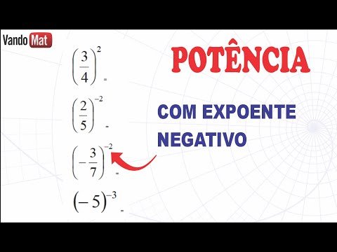 Potência com Fração #potencia #fracao #matematica #professoradematemat