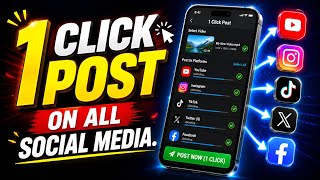 AI Social Media Automation | Post on Multiple Platforms in One Click | Technical Shahban