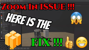 How To Fix Camera Zoom In Issue In Buildbox