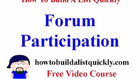 How to use forums to drive traffic