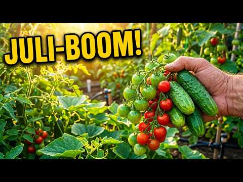 Tomaten, Gurken und Kohl im Juli: Der komplette Garten-Check