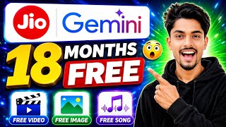 Jio Users Get Google Gemini Advanced Free 😍 | Jio 18 Months Free Gemini Subscription Kaise Lein?