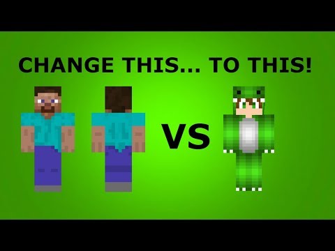 Video: How To Change The Skin On A Pirate Minecraft