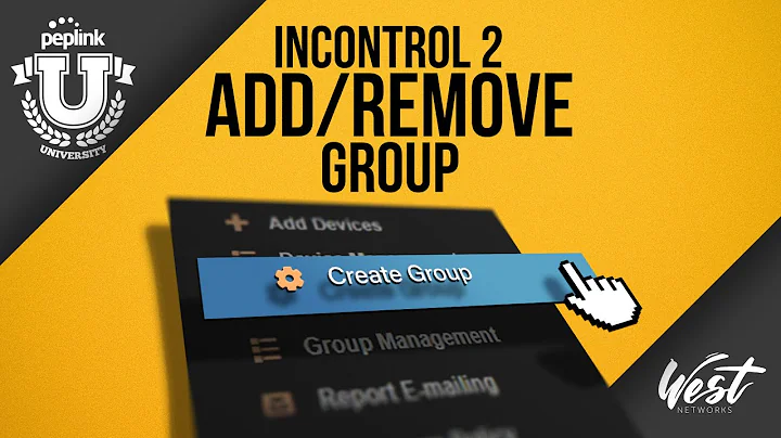 Tutorial: Add & Remove Groups - InControl 2
