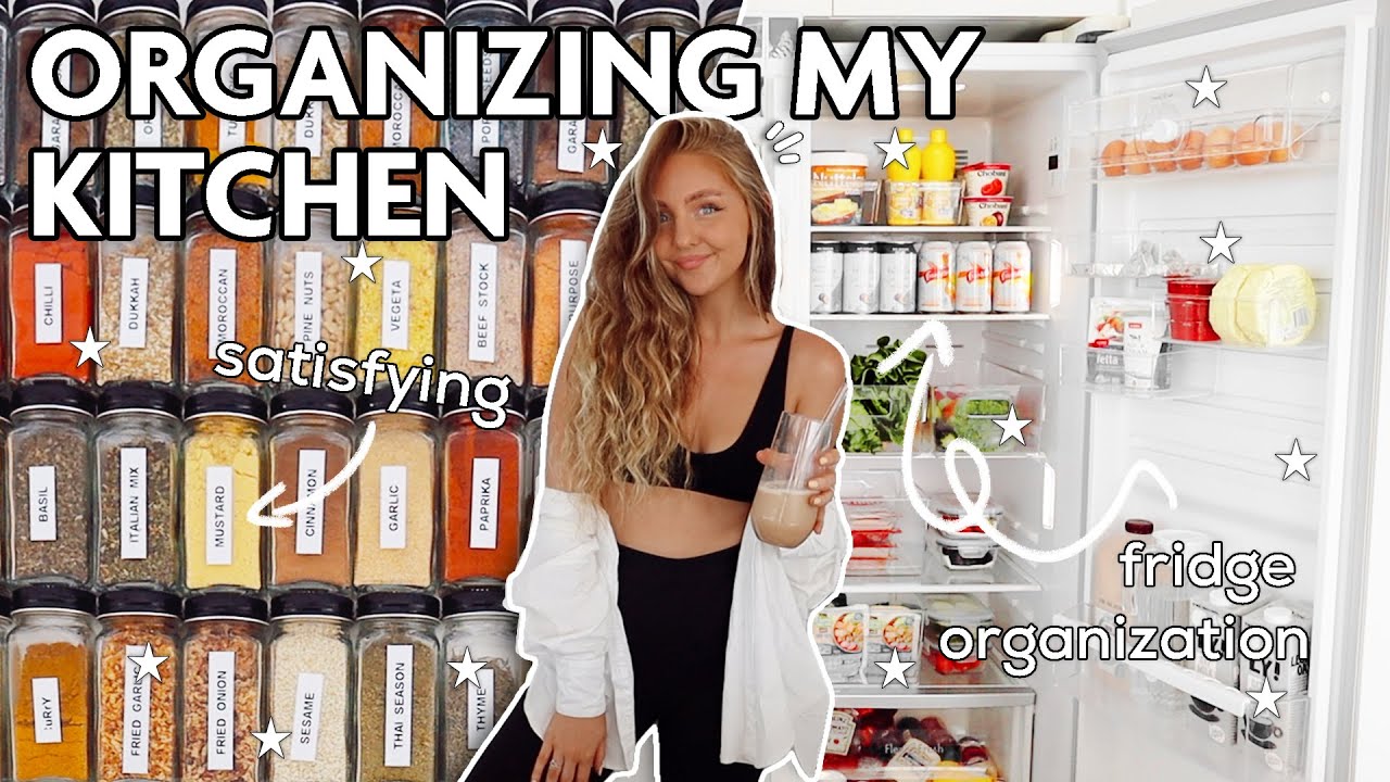 EXTREME KITCHEN ORGANIZATION (haul, spice drawer, SATISFYING DIY ...