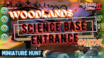 Science Base Entrance | Woodlands Miniature Collectable | Walking Zombie 2 Guide