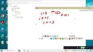 Find Output using While Loop in Python  (Lec 2)