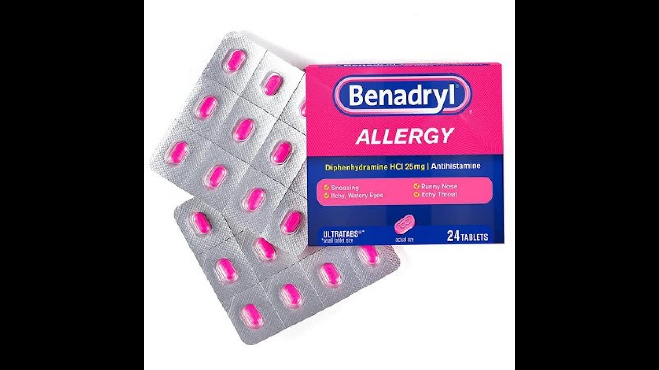Gallery Detail: Pharmacology Of Diphenhydramine Benadryl Mechanism Of Action