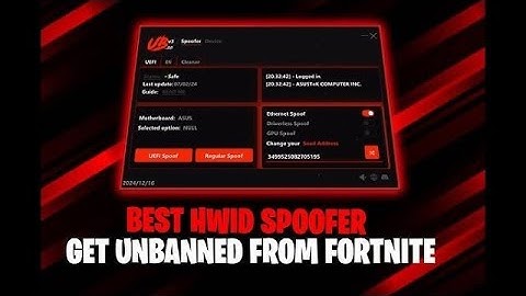 I Found The BEST HWID Spoofer! (One Click Unbans ANY Game) FORTNITE VPN KICK FIX