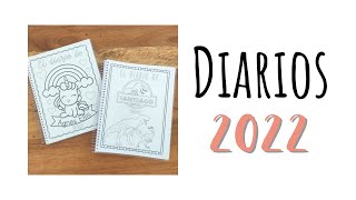 ¿Qué preparé para mis hijos este 2022? - Diarios, libros contables y más.