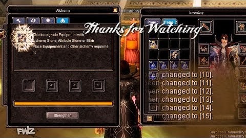 ☆[Bug] Silkroad Alchemy +15