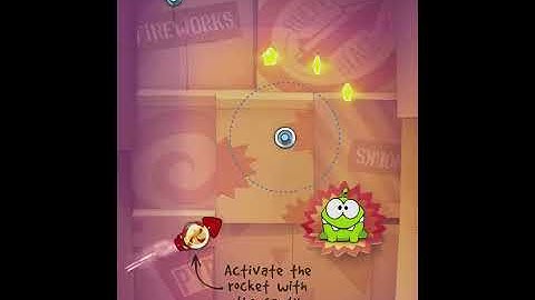 Cut the Rope Experiments 4 1 Walkthrough Rocket Science