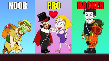 NOOB vs PRO vs HACKER - Pull Him Out