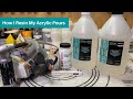 #40 How I Resin My Fluid Art Pieces | Acrylic Pour Painting | Fluid Art | Resin  | How To
