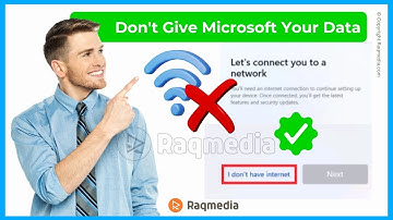 Stop Giving Microsoft Your Data!! ✅ How to Bypass WIFI Setup Windows 11