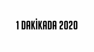 1 Dakikada 2020 2020 Özet Deprem