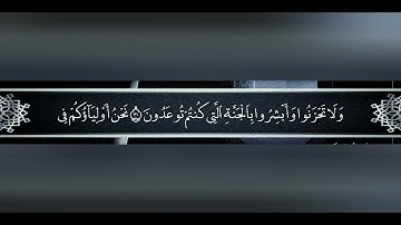 طارق محمد ما تيسر من سورة فصلت
