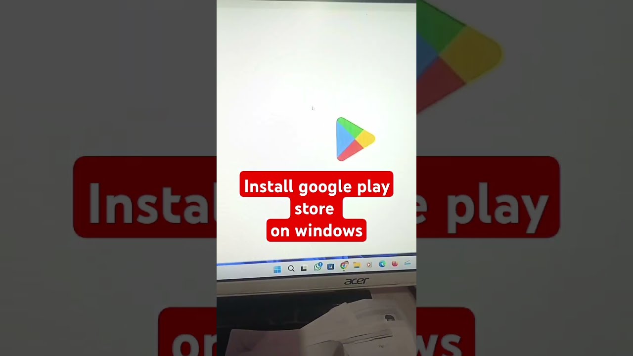 Install Google Play Store On Windows10 11 WSA For Windows 