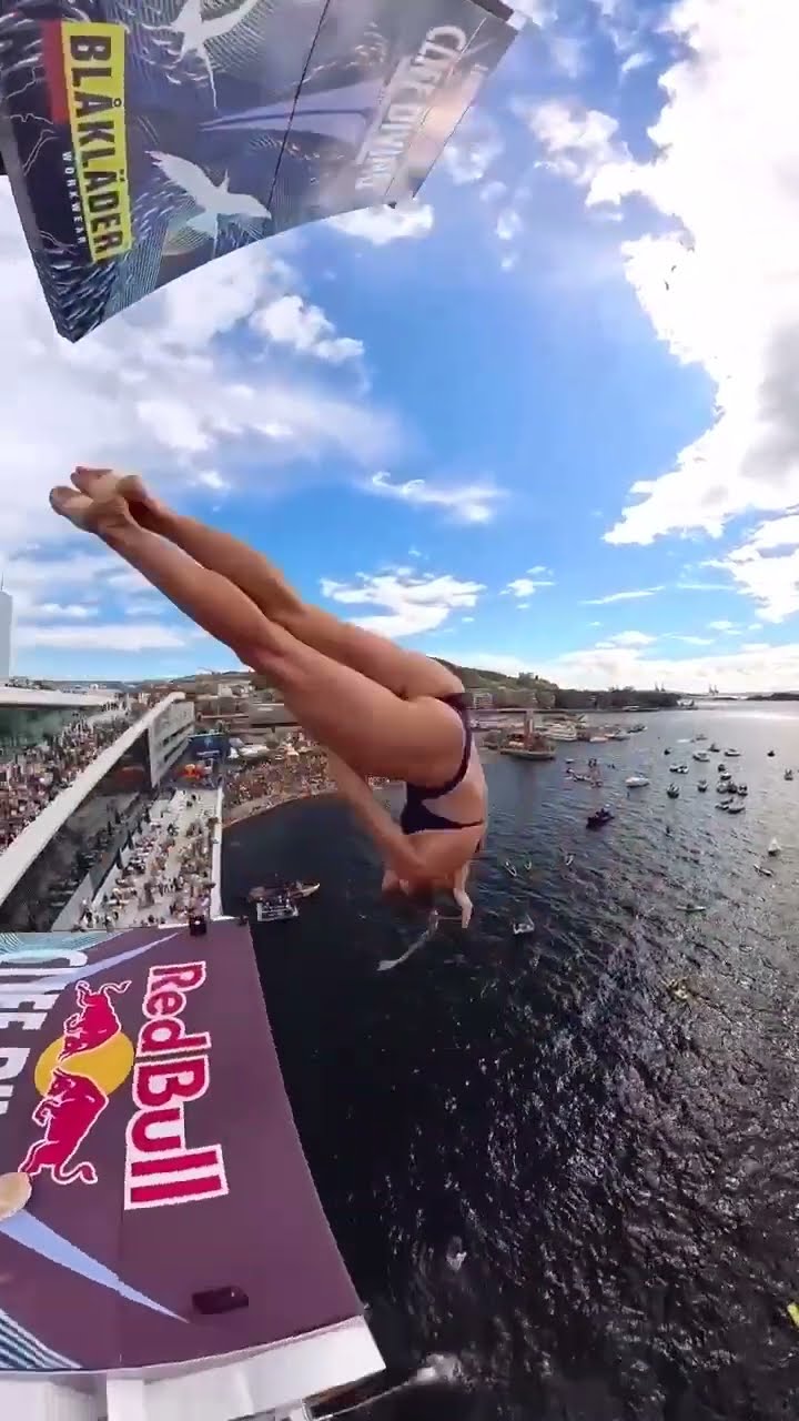 Ever Wondered How Cliff Diving Is Filmed? ?