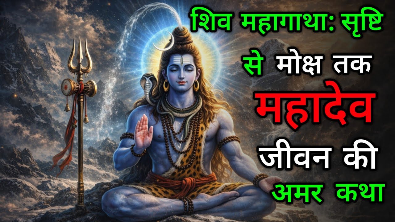 शिव महागाथा: सृष्टि से मोक्ष तक महादेव जीवन की अमर कथा|Lord Shiv|