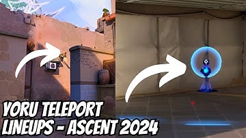 BEST Yoru Teleport Lineups for ASCENT You Need to Know Attack/Defense/Retake - 2025